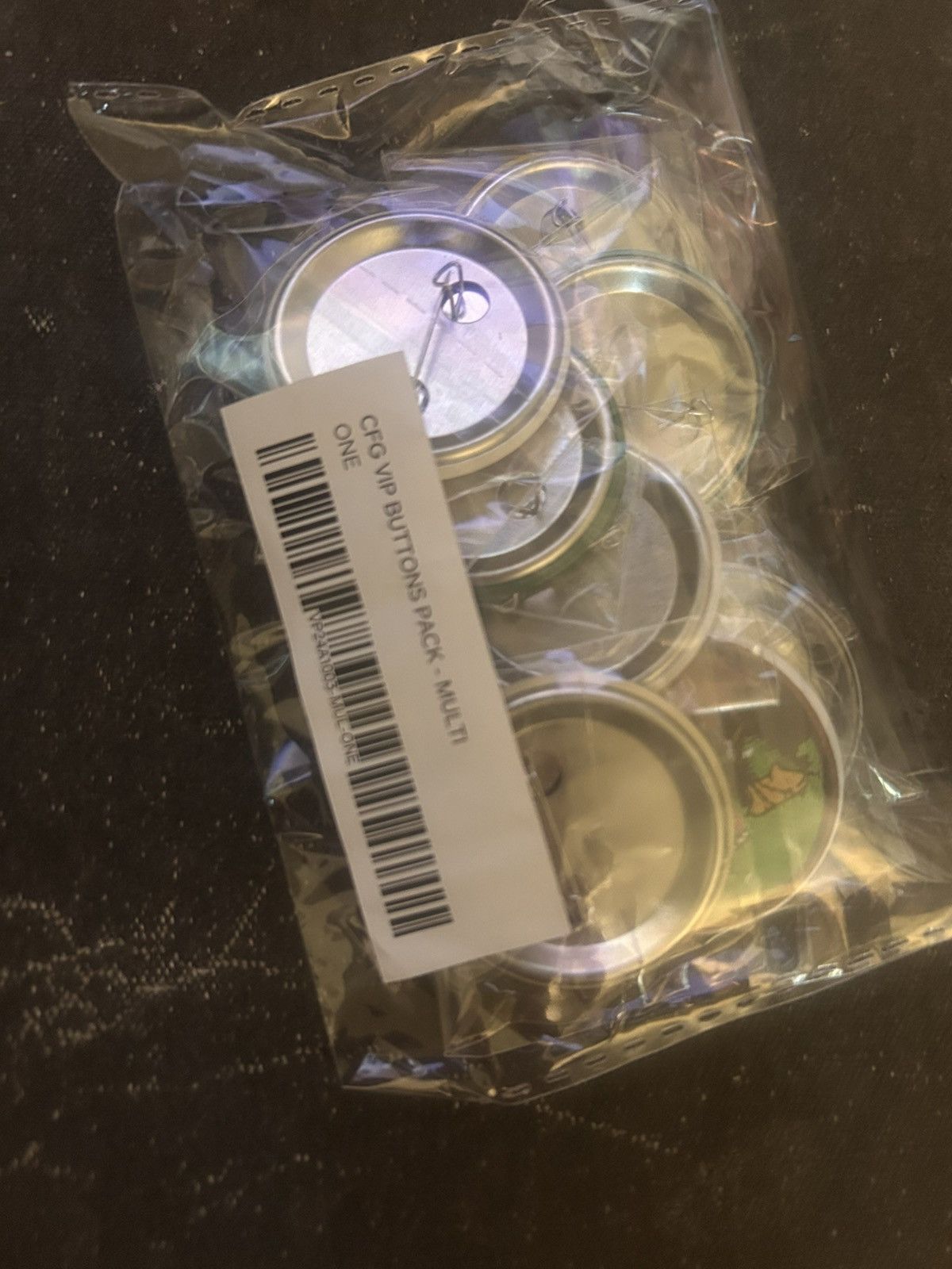 Golf Wang Camp Flog Gnaw VIP Button Set Size ONE SIZE - 3 Thumbnail