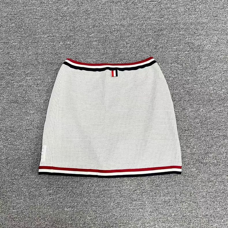 Thom Browne Thom Browne Gray waffle stripe half length dress Size 27" / US 4 / IT 40 - 2 Thumbnail