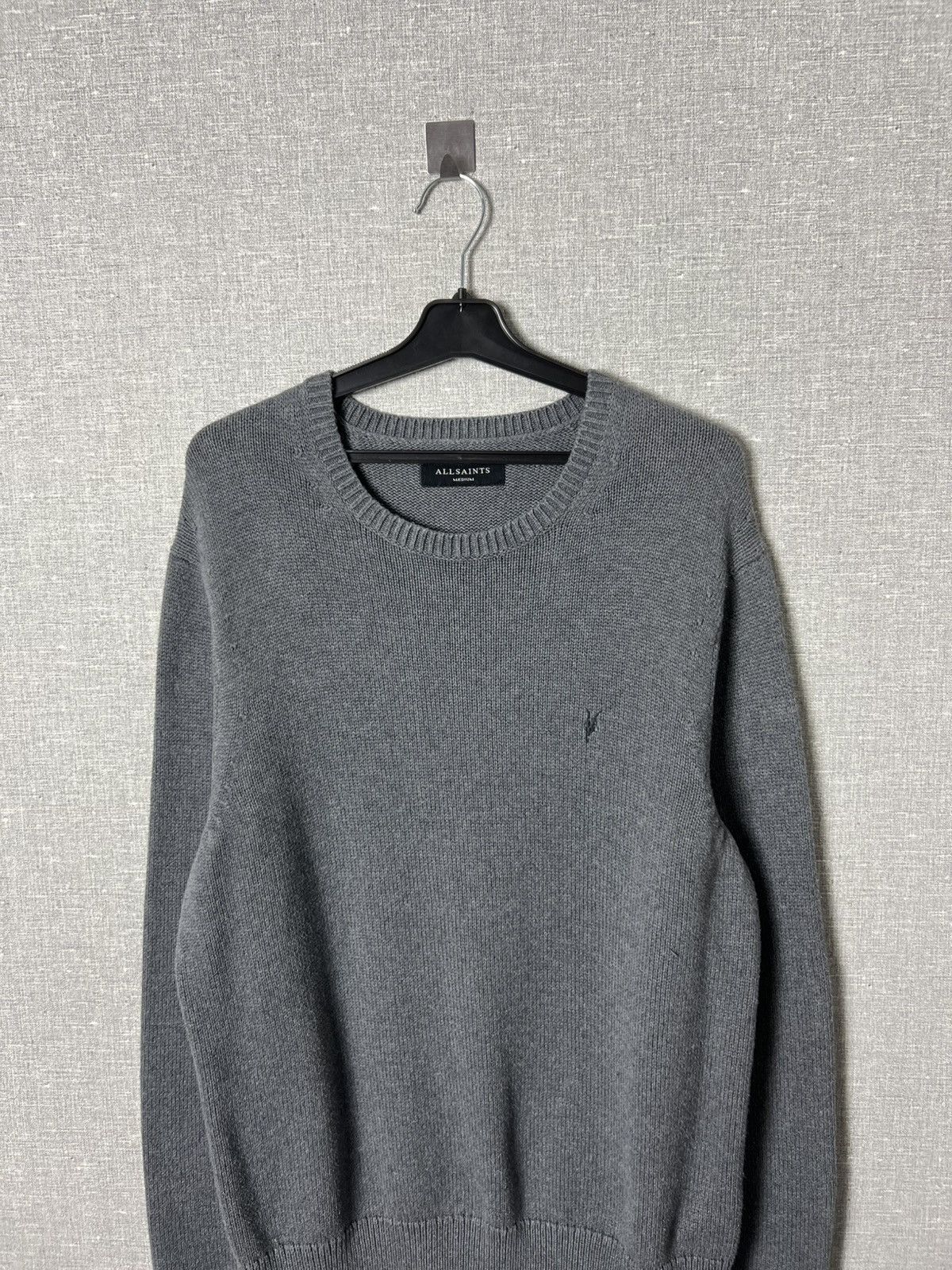Allsaints Allsaints Kai Crewneck Knitted Sweater Size M Size US M / EU 48-50 / 2 - 2 Thumbnail