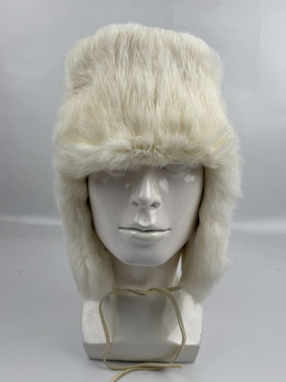 Japanese Brand made in turkey strenesse blue rabbit fur hat tc53 Size ONE SIZE - 2 Thumbnail