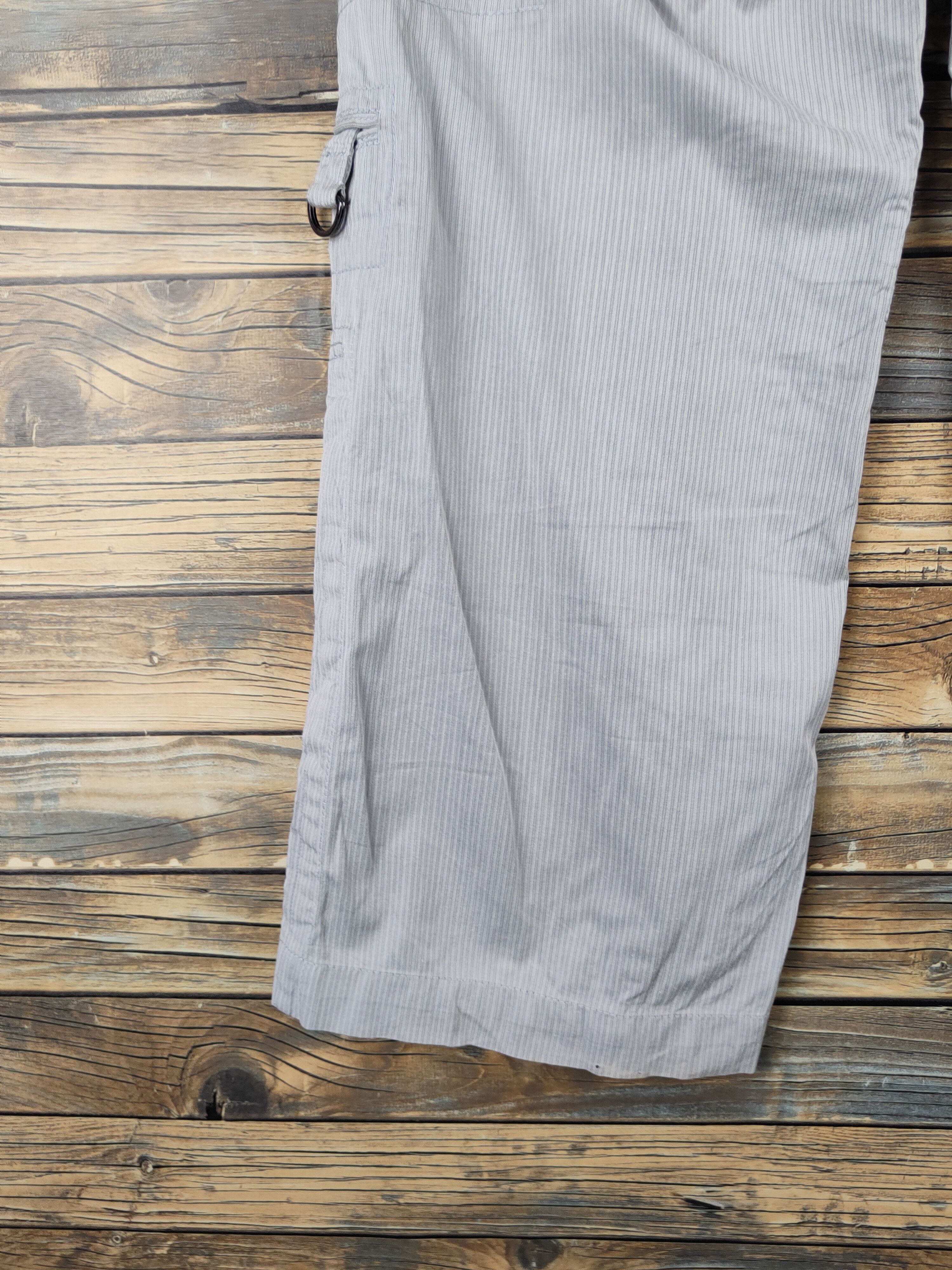 Japanese Brand Epoca Uoma Gray Multipocket Tactical Cargo Pants #2361 Size US 33 - 9 Thumbnail