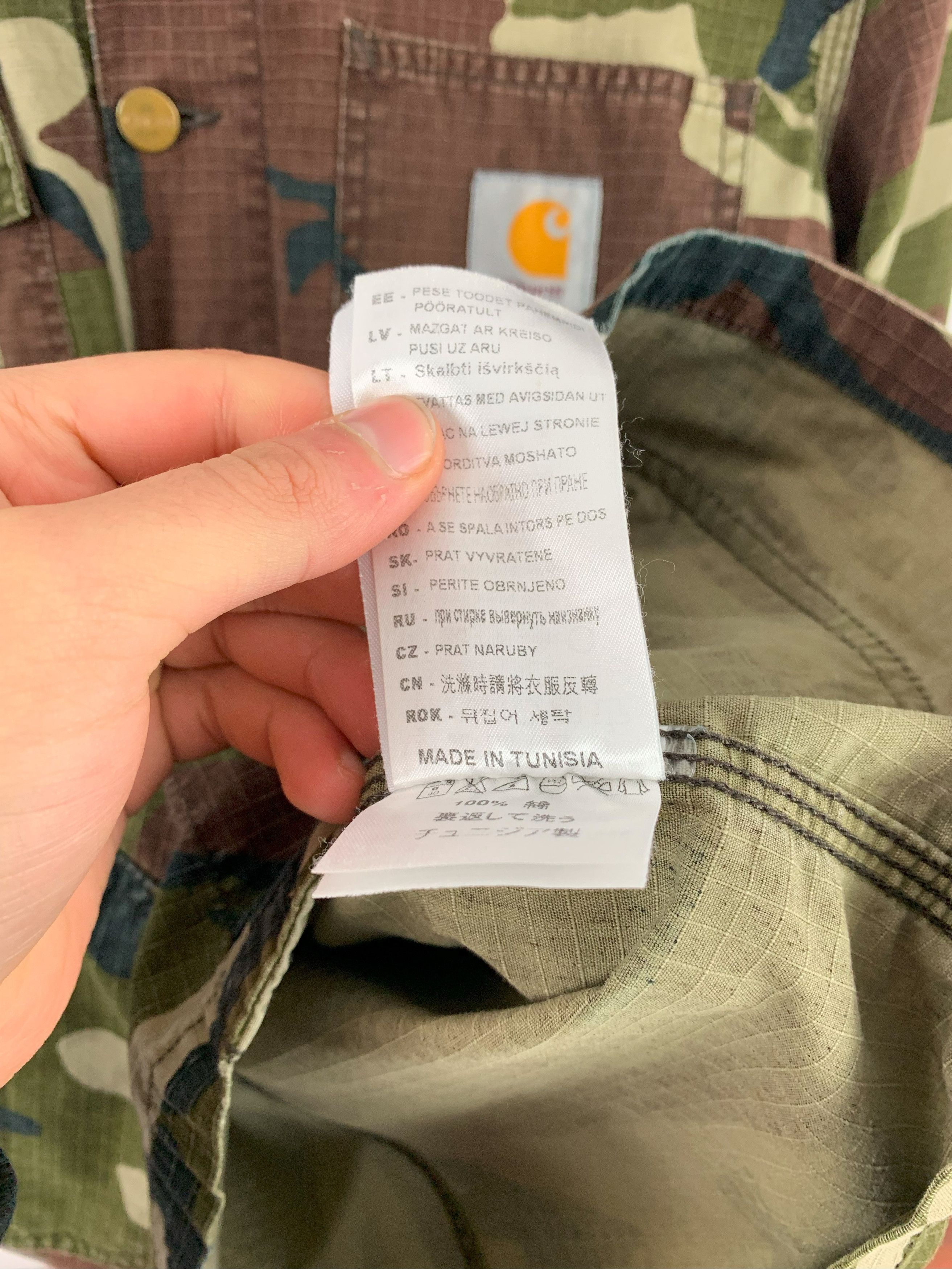 Carhartt Carhartt Digger Coat Camo Pattern Size S Size US S / EU 44-46 / 1 - 15 Thumbnail