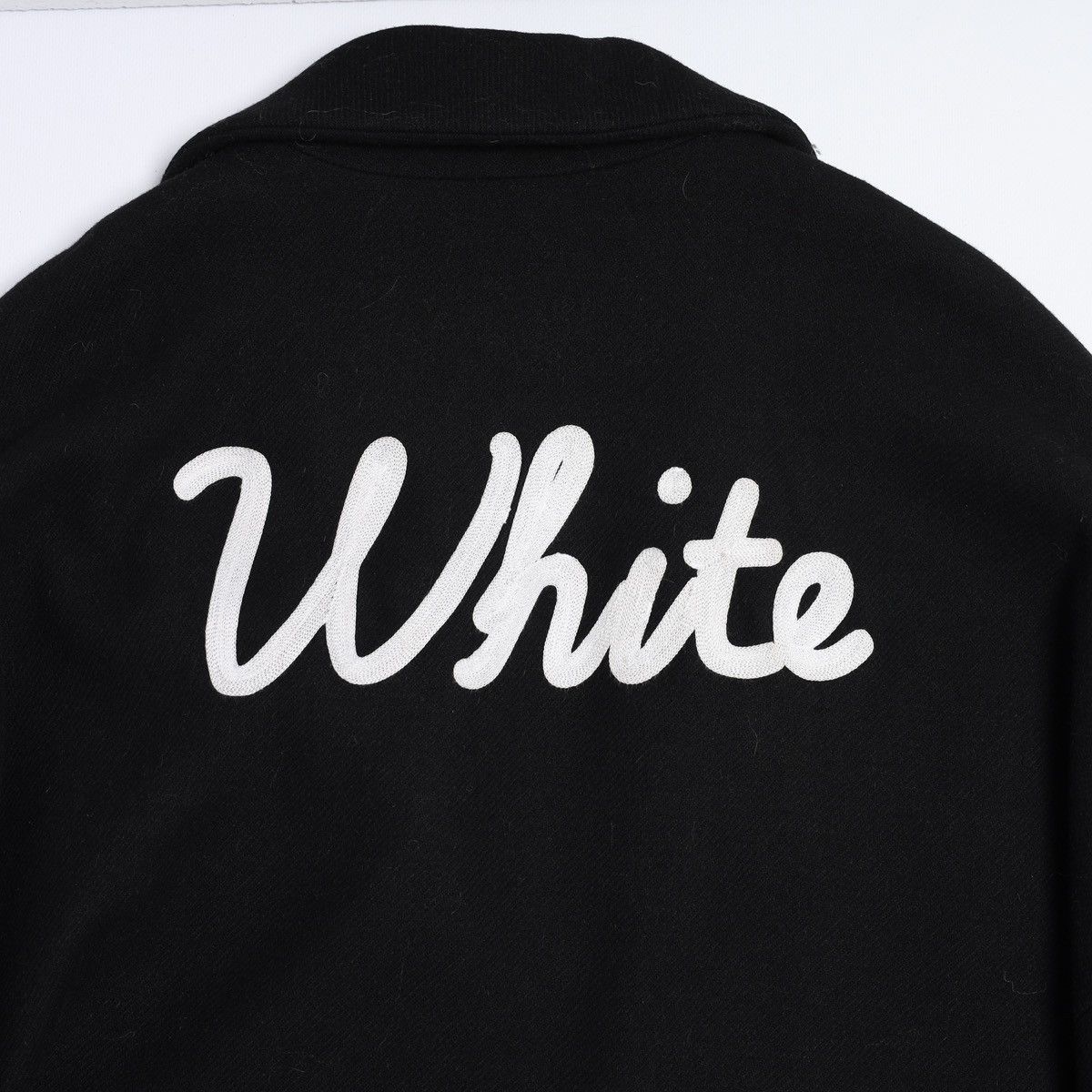 Off-White Off White Vintage Coat W Patches Logo Bar Wool Size US XS / EU 42 / 0 - 15 Thumbnail