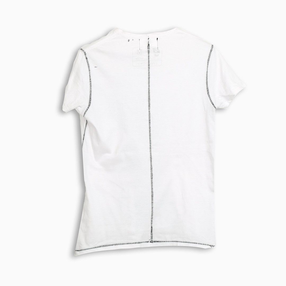 Vintage REPEAT PLUS RE-OVERLOCK VINTAGE PRINT T-SHIRT (RPO021202) Size US M / EU 48-50 / 2 - 2 Thumbnail