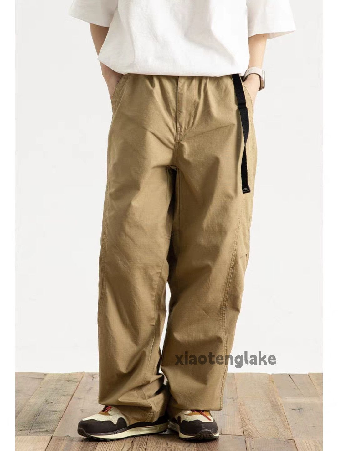 Vintage Unisex outdoor utility loose baggy hiphop carpenter pants Size US 32 / EU 48 - 5 Thumbnail