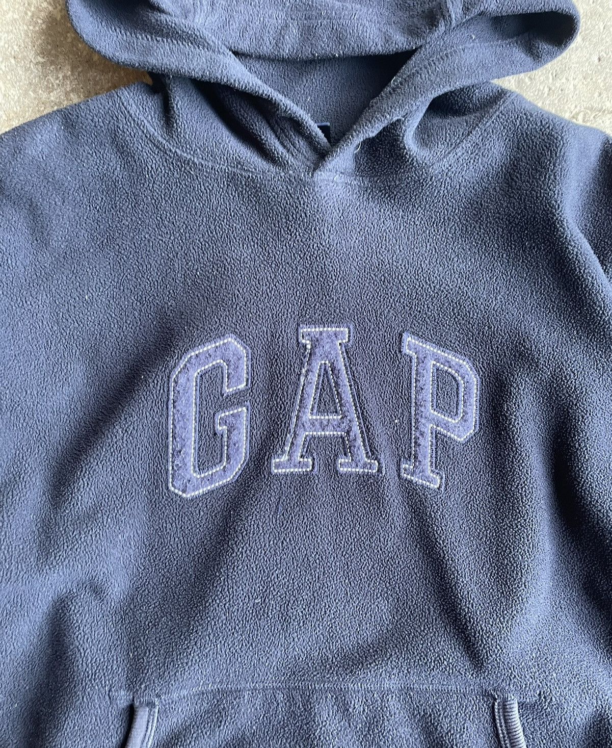 Gap GAP Logo Hoodie – Navy Blue – Size M Size US M / EU 48-50 / 2 - 2 Thumbnail