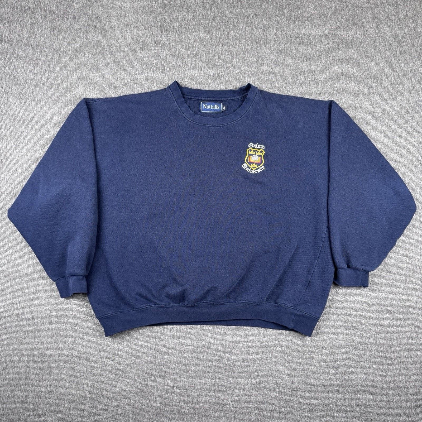 Other Vintage Nuttalls Oxford University Sweatshirt Men’s XL Blue Size US XL / EU 56 / 4 - 1 Thumbnail