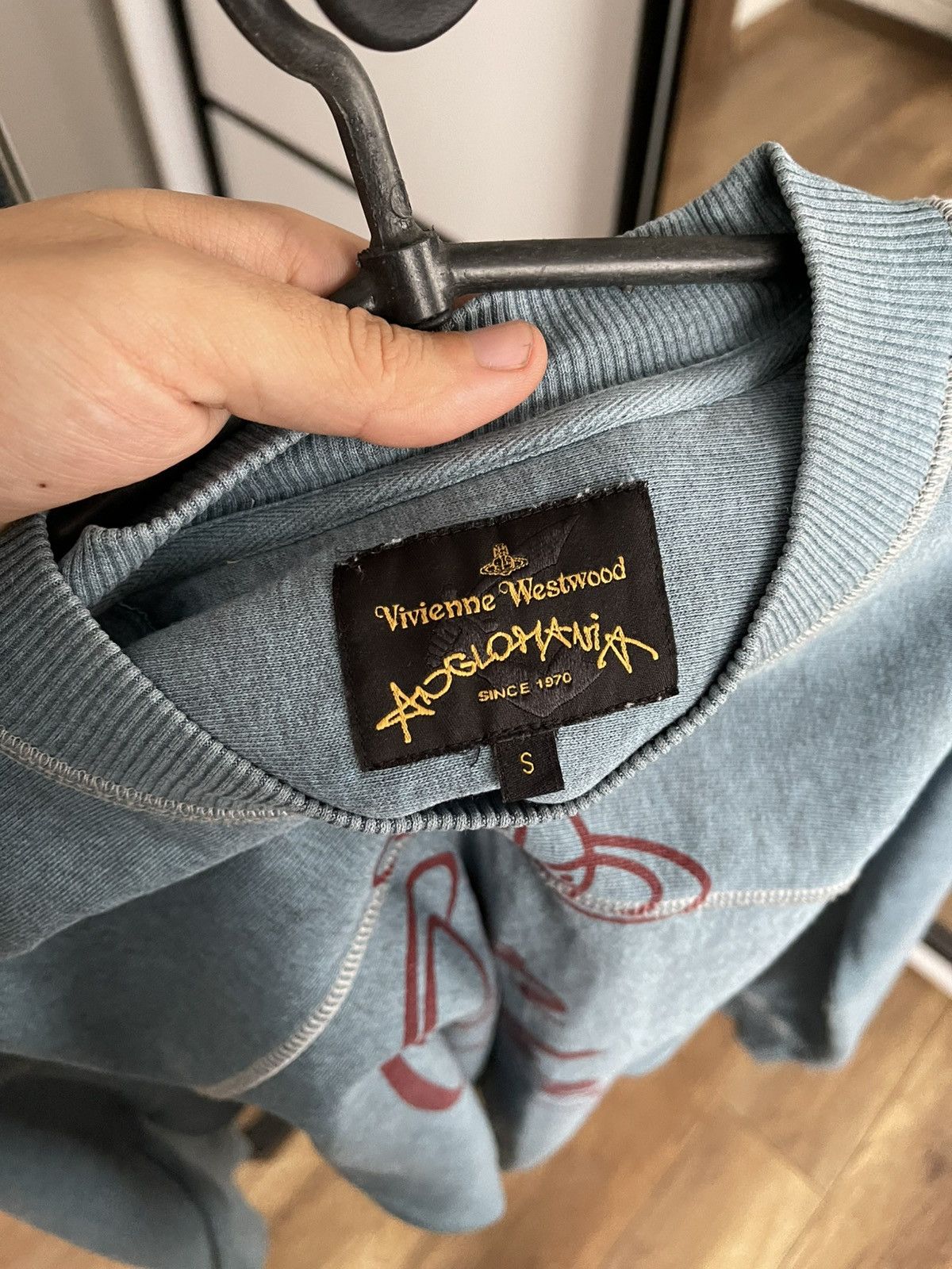Vivienne Westwood Vivienne Westwood Square Sweatshirt Open 24 Hours Crewneck Size US S / EU 44-46 / 1 - 14 Thumbnail