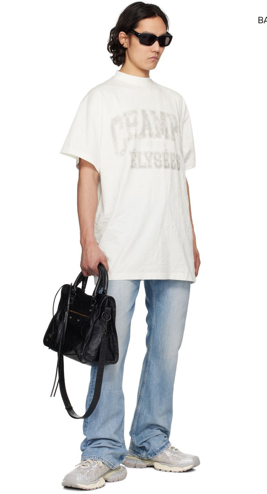 Balenciaga Balenciaga ‘Champs Élysées’ Oversized Tee Size US XL / EU 56 / 4 - 9 Thumbnail