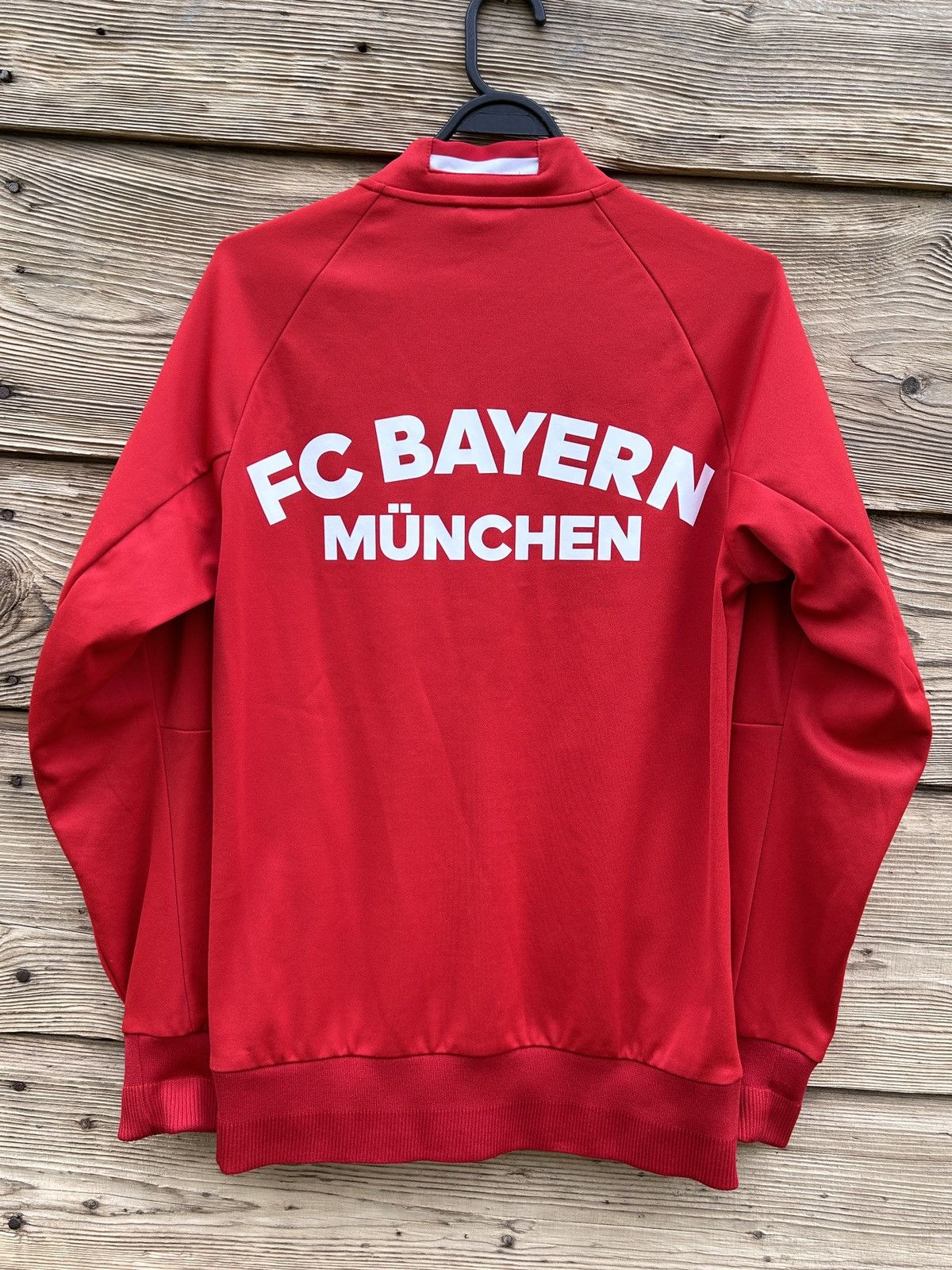 Adidas Adidas x Fc Bayern Munchen Munich Zippered Track Jacket Size US M / EU 48-50 / 2 - 7 Thumbnail