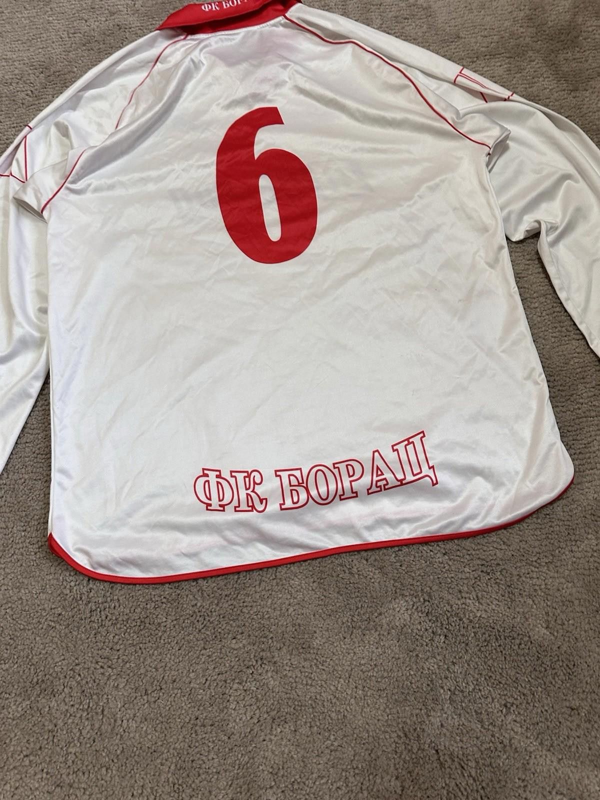 Native Naai Borac Banja Luka Bosnia LS Football Shirt Soccer Jersey Size US L / EU 52-54 / 3 - 9 Thumbnail