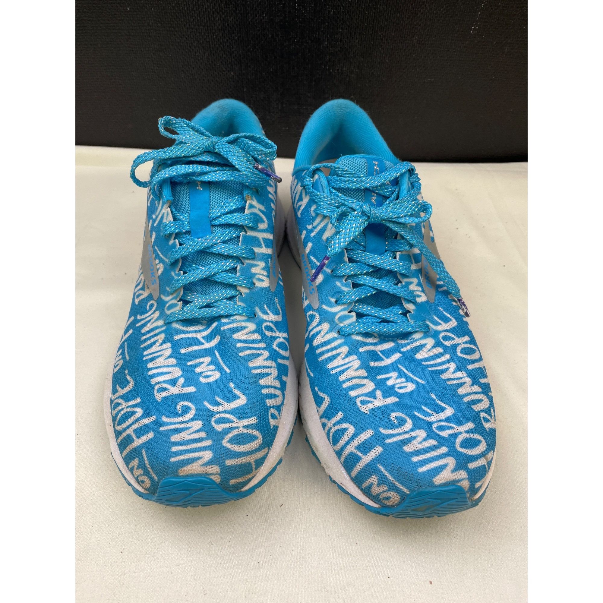 Brooks Brooks Launch 7 Women's Aqua Blue Runnung Shoes Sneakers SIz Size US 10 / IT 40 - 2 Thumbnail