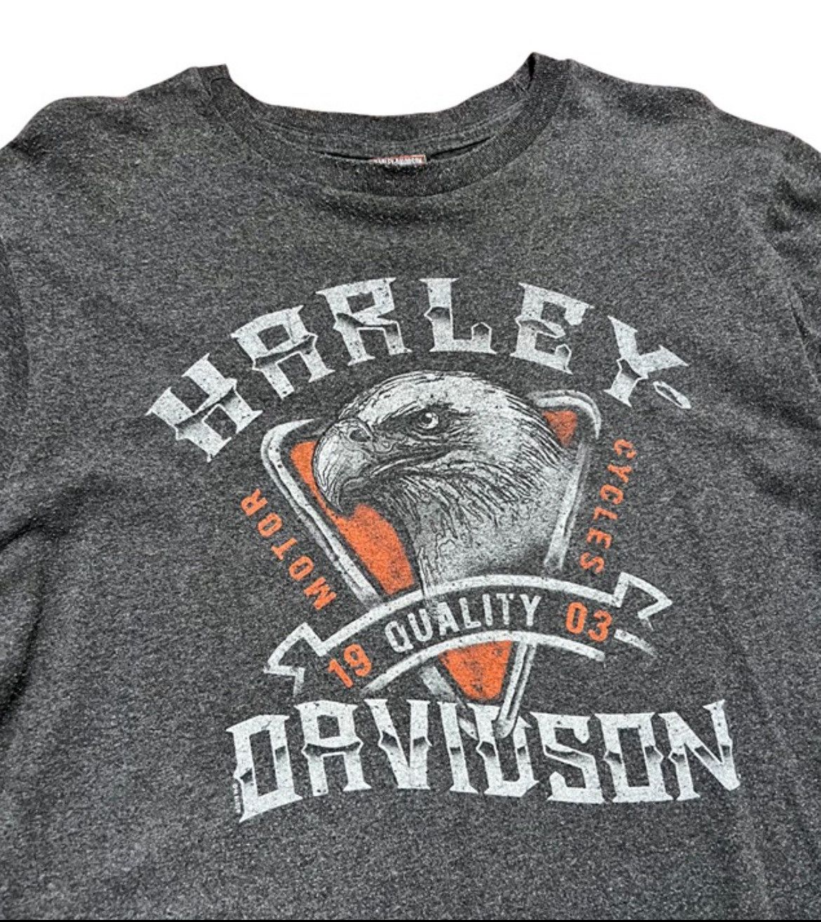 Harley Davidson Harley Davidson Freedom Eagle & Football Long Sleeve Shirt Size US XL / EU 56 / 4 - 3 Thumbnail