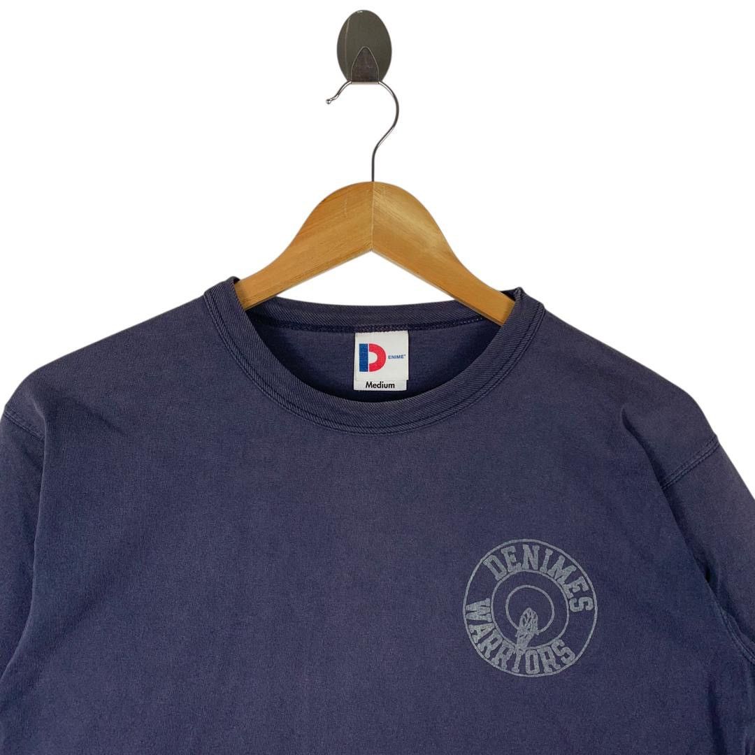 Denime DENIME denime warrior spellout long sleeve tee Size US M / EU 48-50 / 2 - 2 Thumbnail