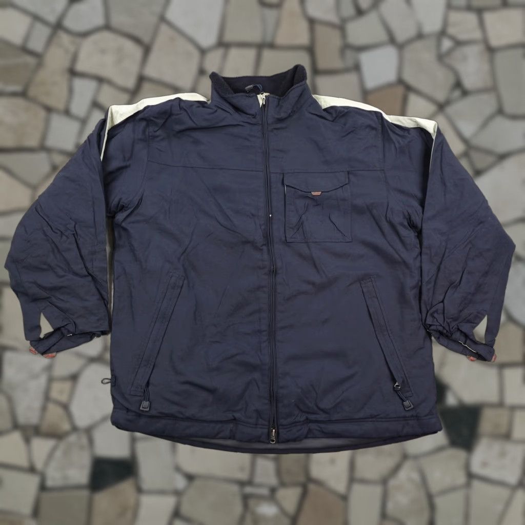 Abercrombie & Fitch VINTAGE Abercrombie & Fitch Jacket Mens L Blue Weatherproof Fleece Lined Coat Size US L / EU 52-54 / 3 - 1 Thumbnail