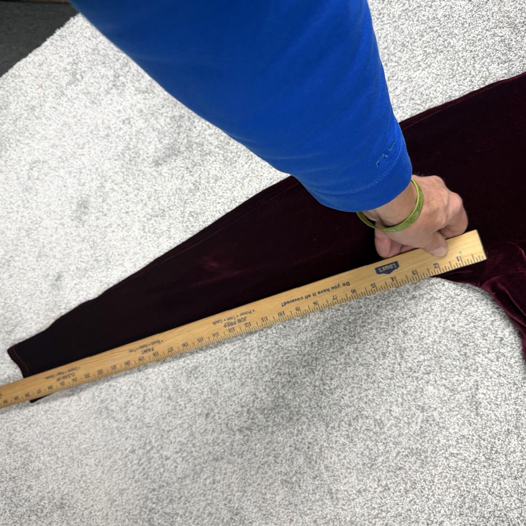 Spanx Spanx Leggings M Burgundy Velvet Shaping Ankle High-Rise Solid Womens Size 32" / US 10 / IT 46 - 4 Thumbnail