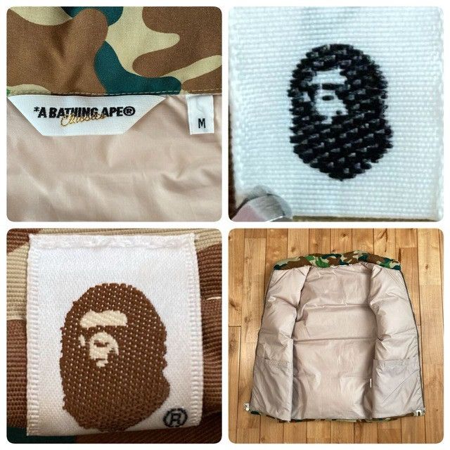 Bape BAPE Puzzle Camo Puffer Down Vest a bathing ape NIGO Size US M / EU 48-50 / 2 - 6 Thumbnail