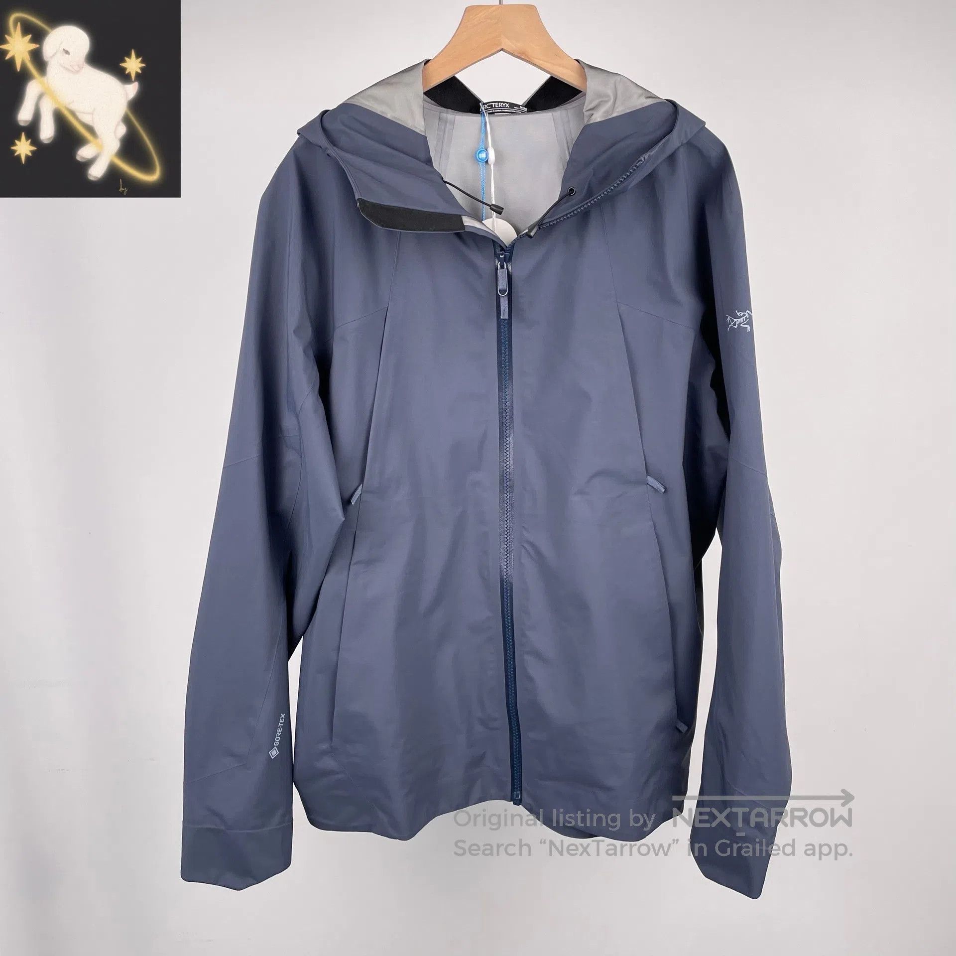 Arc'teryx Arcteryx Celeris windbreaker jacket black | Grailed