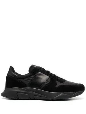 Tom Ford Tom Ford: Panelled Lace-Up Sneakers (Leather, Size 9 US) Size US 9 / EU 42 - 1 Thumbnail