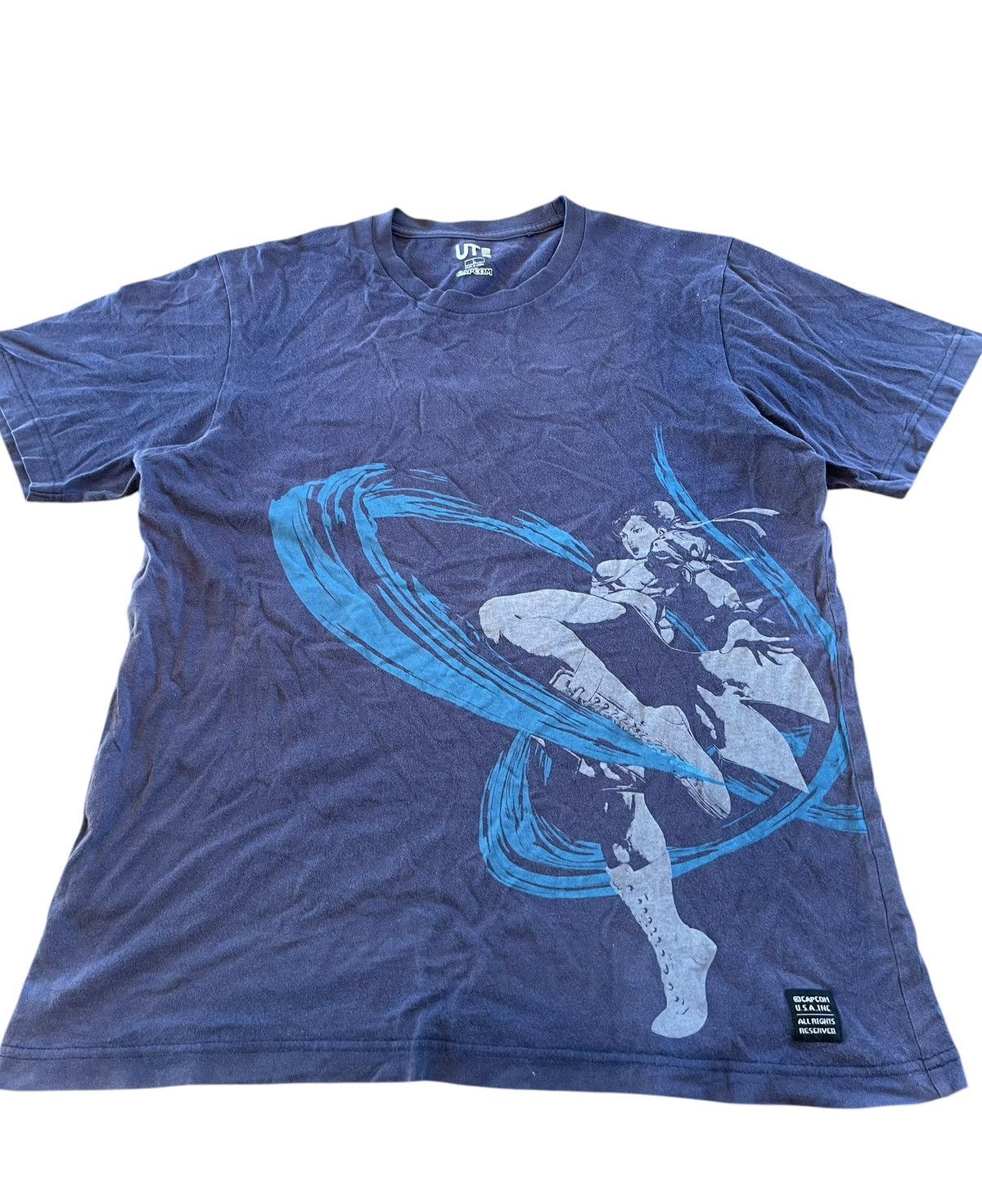 Cartoon Network Street fighter Chun Li X Capcom Uniqlo Size US M / EU 48-50 / 2 - 2 Thumbnail