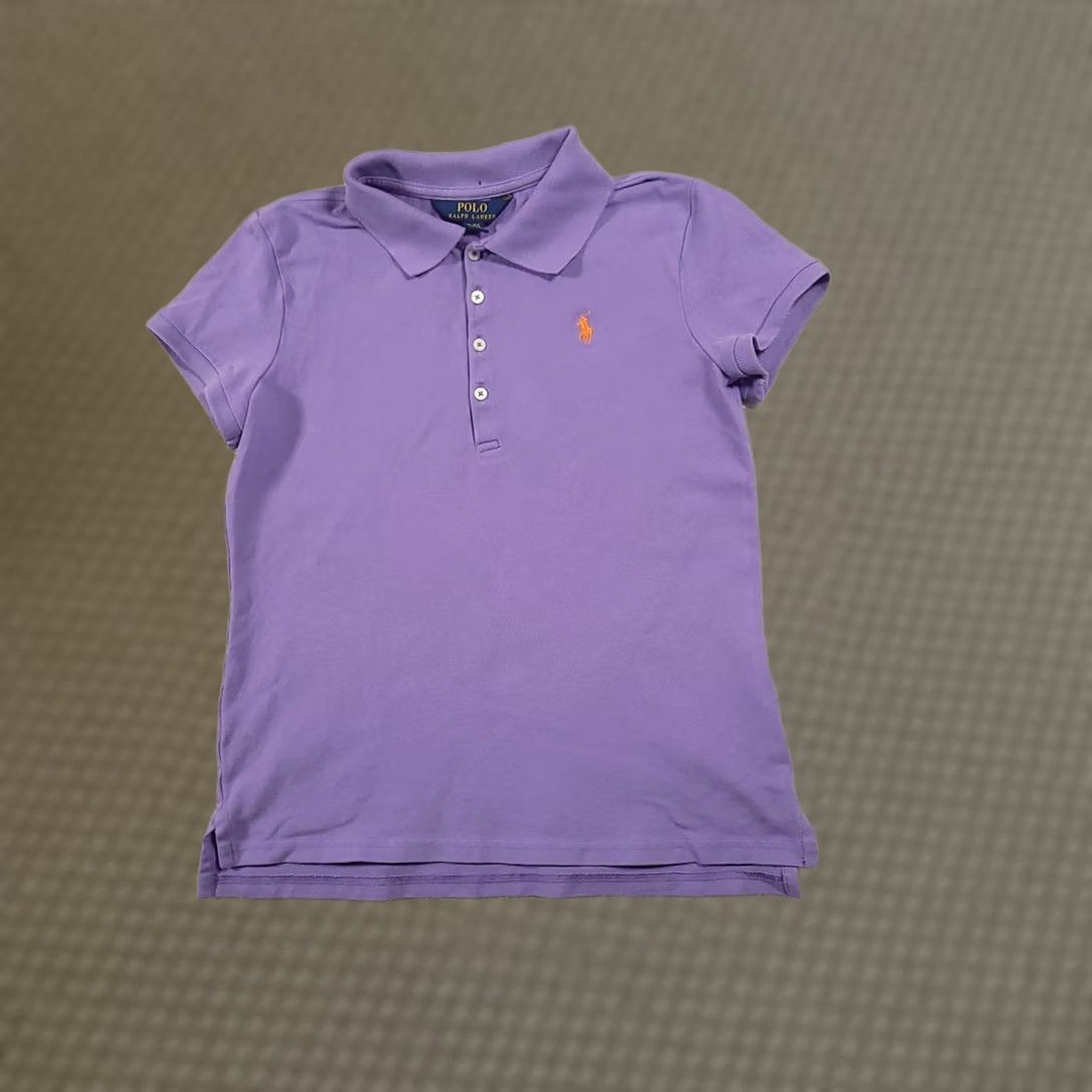 Polo Ralph Lauren Polo Ralph Lauren Polo Shirt Girls XL 16 Purple Orange Pony Logo Short Sleeve Polo Ralph Lauren Shirt Girls XL 16 Purple Orange Pony Logo Short Sleeve Size XL / US 12-14 / IT 48-50 - 1 Thumbnail