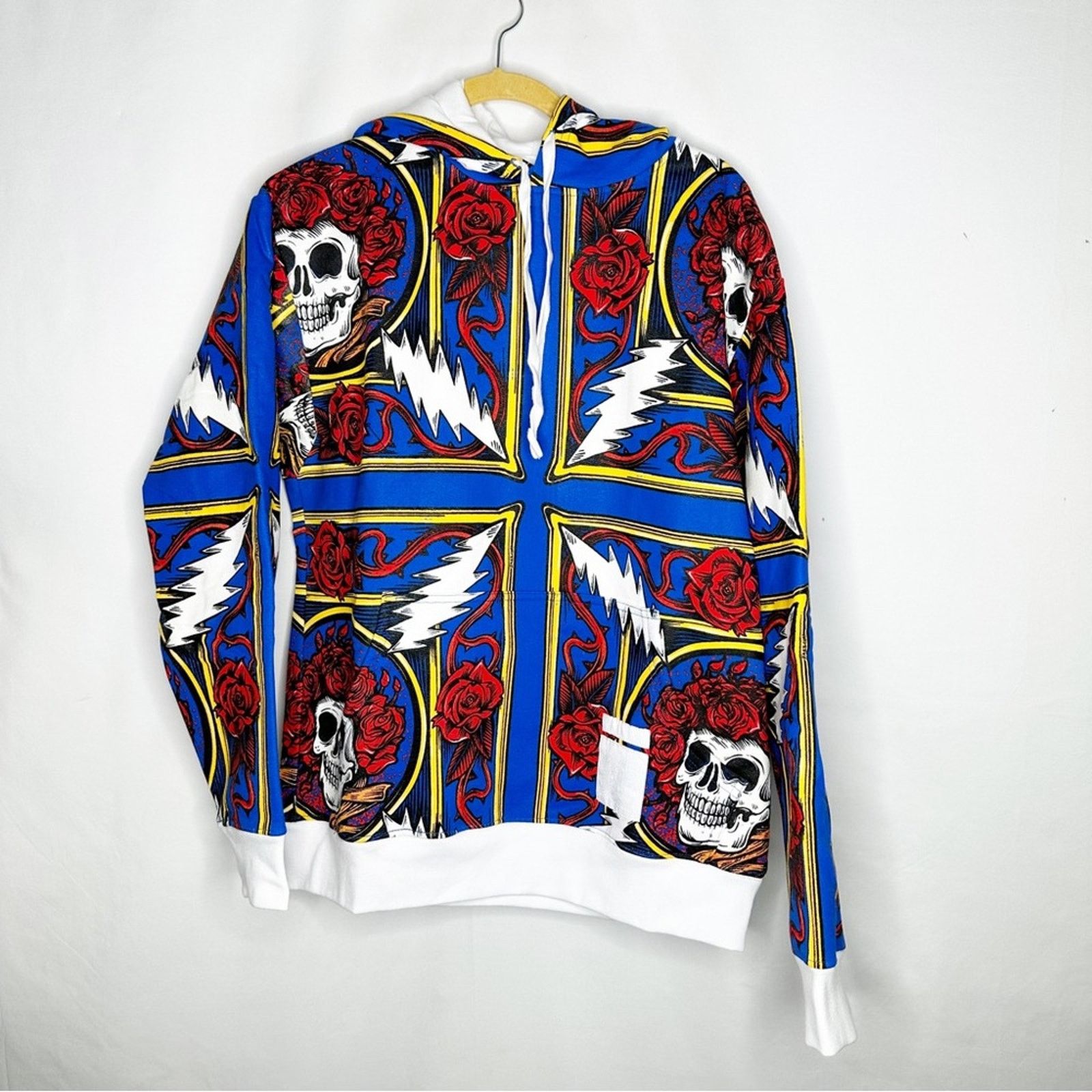 image of Chinatown Market X Grateful Dead Hoodie Sweatshirt New M in Blue, Men's (Size Medium)