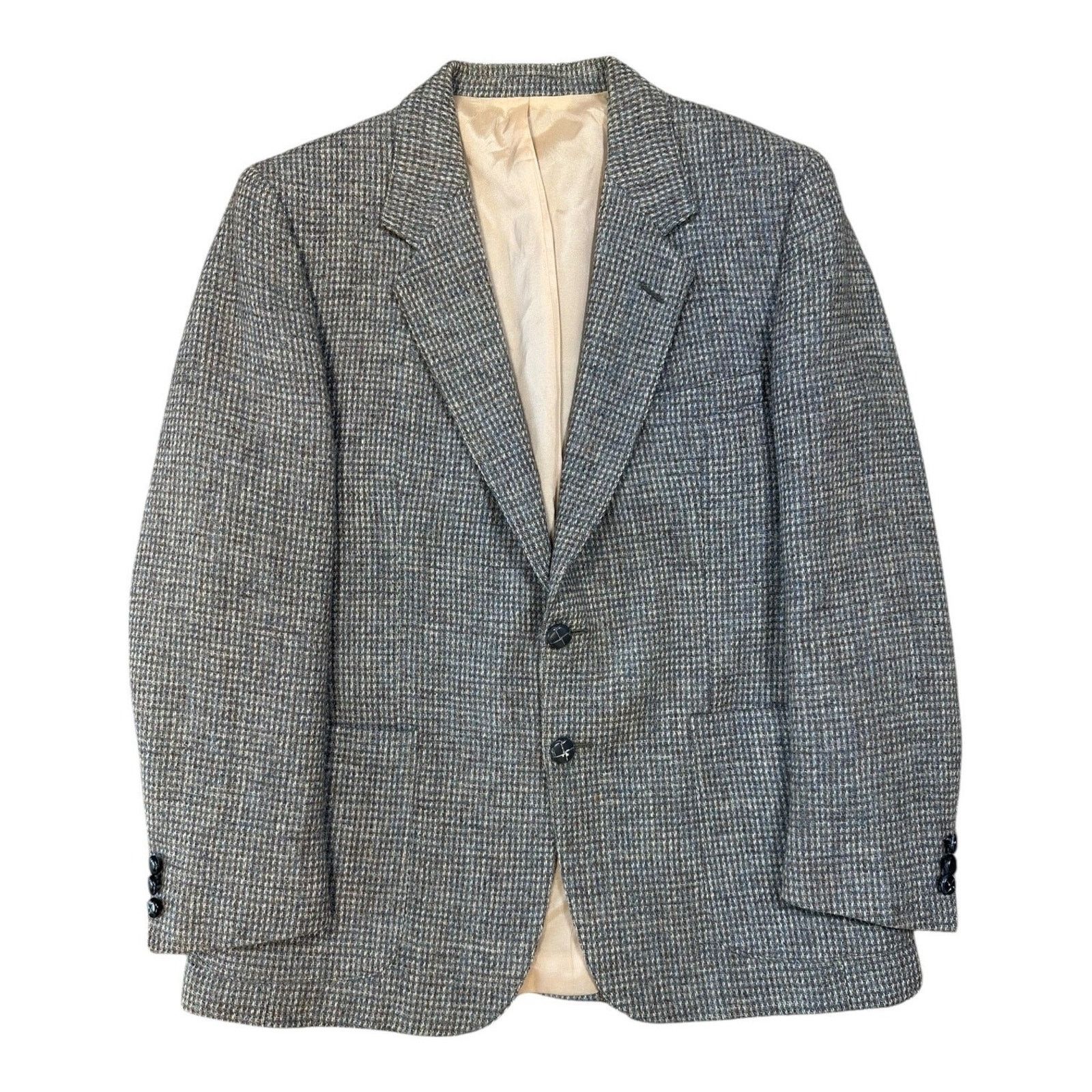 Harris Tweed Harris Tweed Blazer Mens 42R Wool Sport Coat Vintage Size 42R - 1 Thumbnail