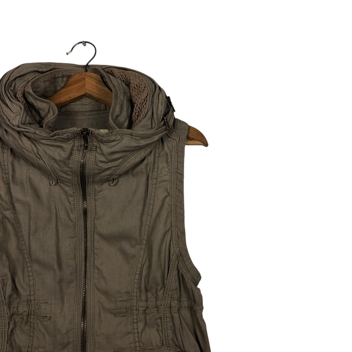 Japanese Brand 🔥VINTAGE BIKER VEST JACKET BONDAGE PARACHUTE DESIGN GOA Size US S / EU 44-46 / 1 - 7 Thumbnail