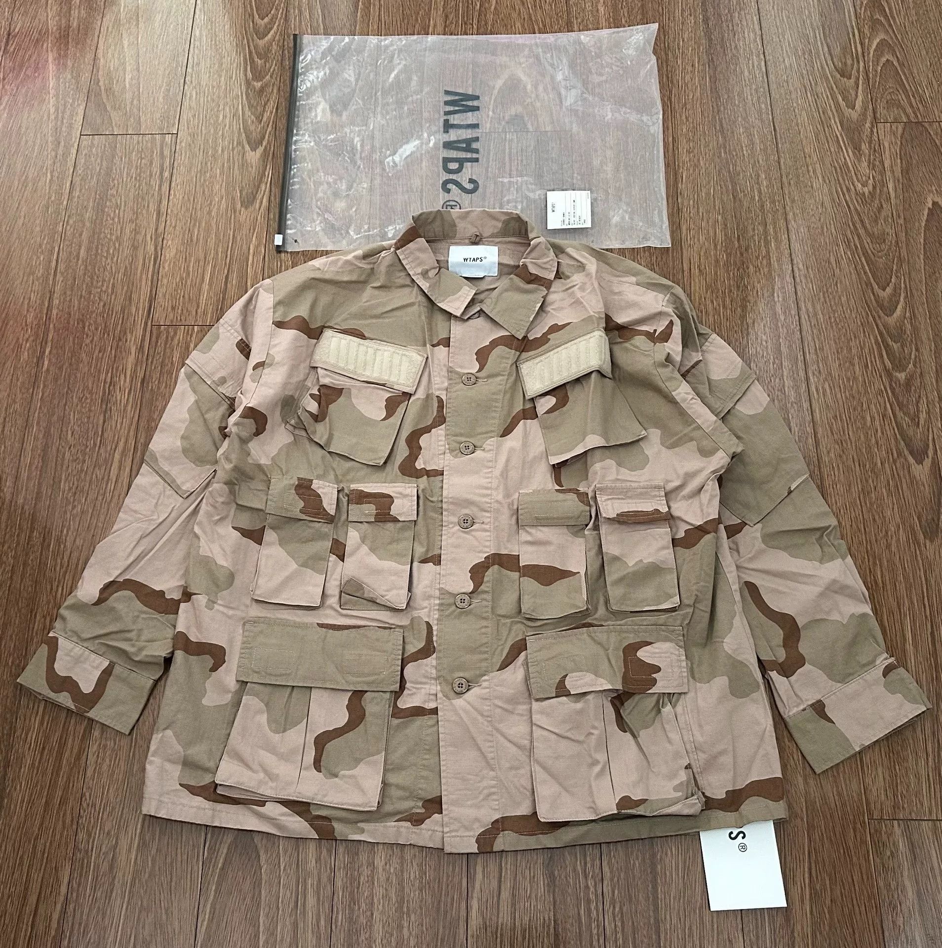 Wtaps WTAPS Modular LS 02 Camo Cotton Shirt Size US L / EU 52-54 / 3 - 1 Thumbnail