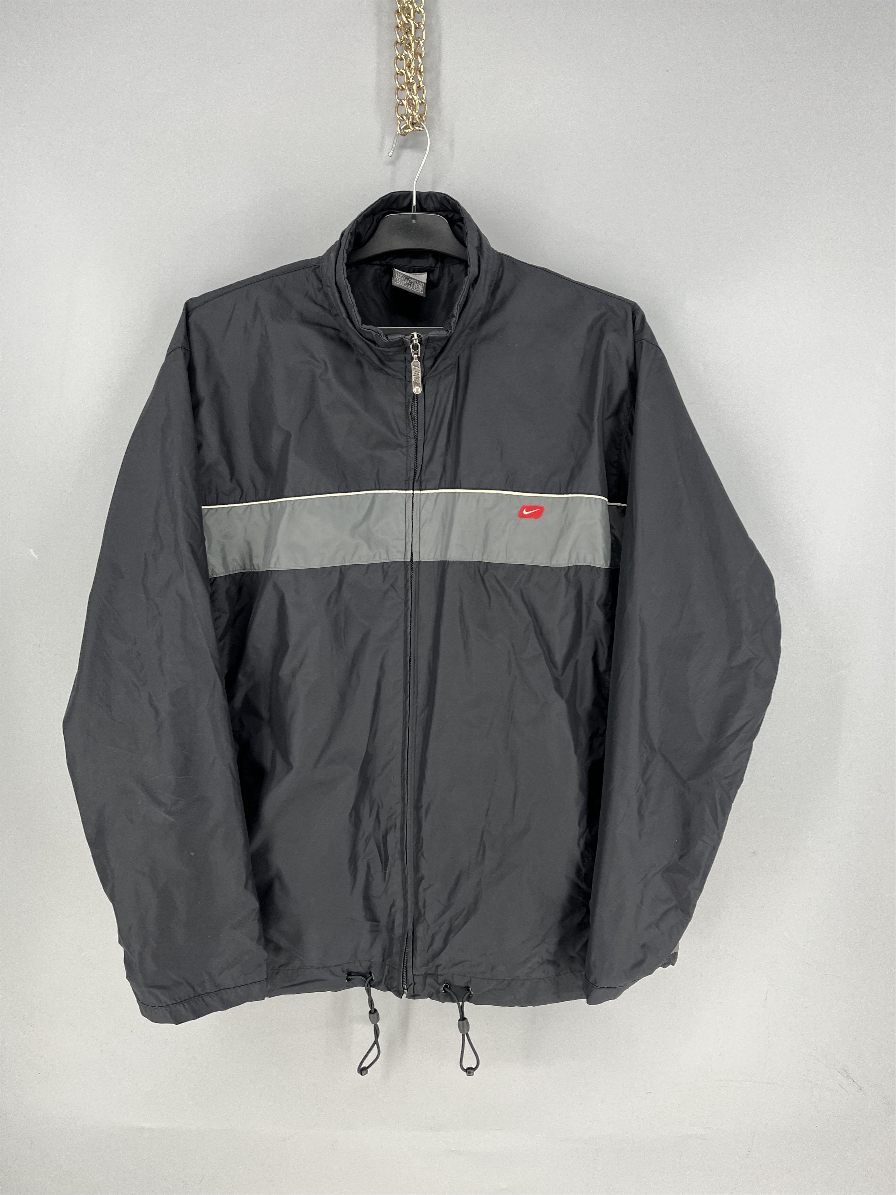 Nike NIKE F1ush Jacket Men's LARGE Light Mesh Lined High Neck Size US L / EU 52-54 / 3 - 2 Thumbnail