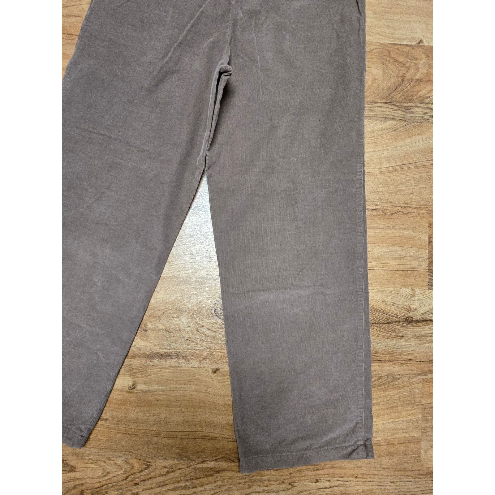 & Other Stories IZOD Lacoste Womens Corduroy Pants Brown 16 Trousers Size US 34 / EU 50 - 3 Thumbnail