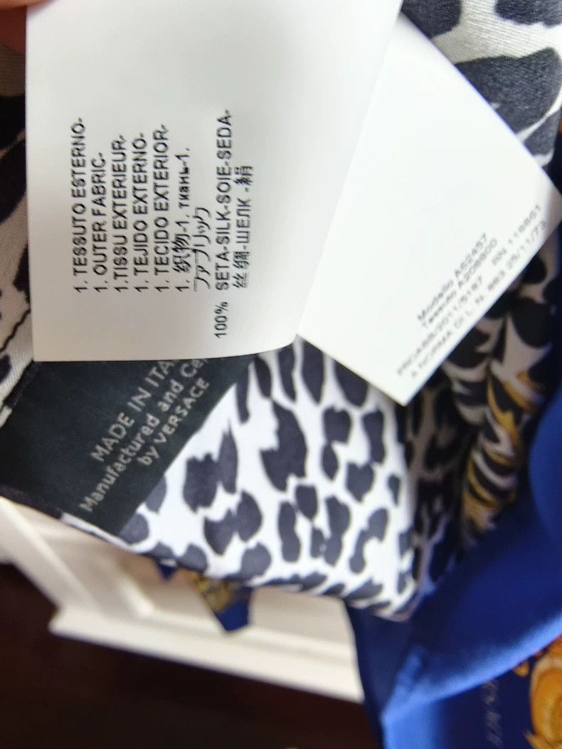 Versace Versace Leopard print silk dress Size M / US 6-8 / IT 42-44 - 7 Thumbnail