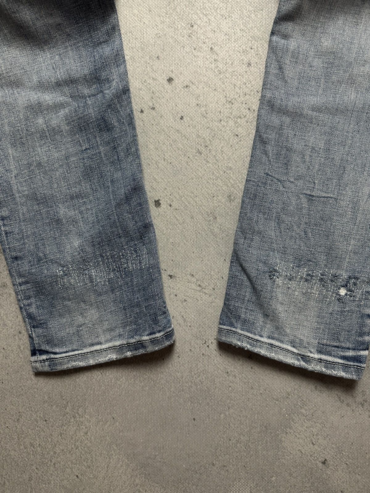Dsquared2 Dsquared2 1964 Distressed Skater Jeans Luxury Pants y2k 00s Size US 32 / EU 48 - 7 Thumbnail