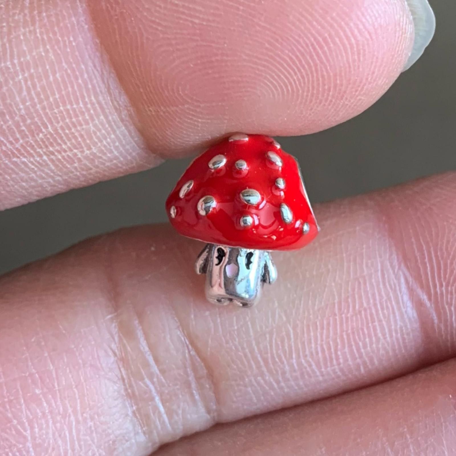 Other NWOT Mushroom Bead Charm Sterling Silver 925 Size ONE SIZE - 7 Thumbnail