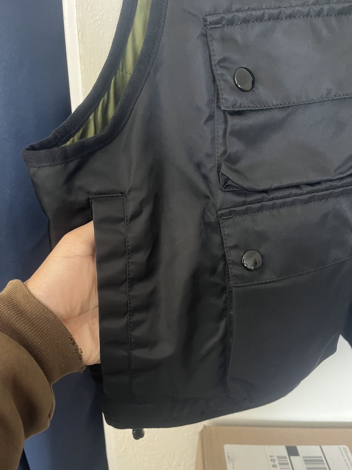Supreme Supreme Black Vest Reversible Small Jacket Alpha Industries Size US S / EU 44-46 / 1 - 4 Thumbnail