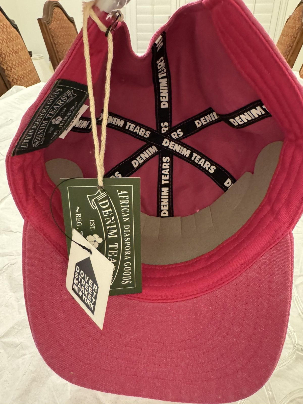 DENIM TEARS Denim Tear Hat Size ONE SIZE - 3 Thumbnail