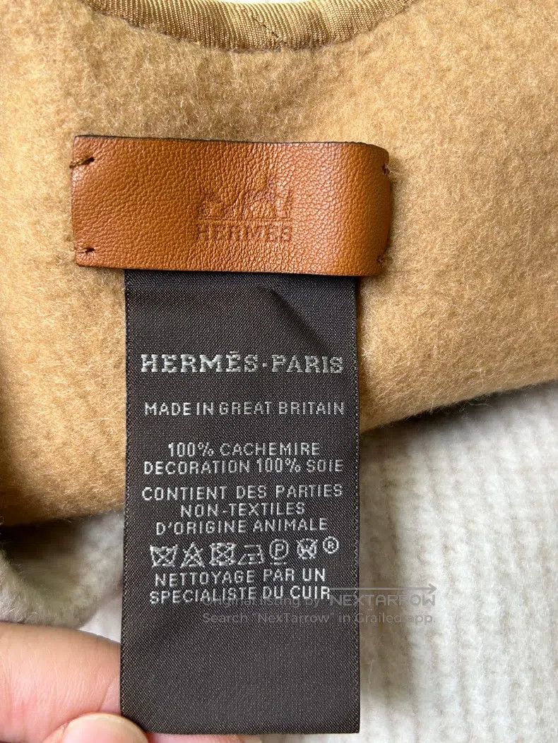 Hermes Hermes size 105*134 cm Color Block Cashmere Cloak Shawl Size XS / US 0-2 / IT 36-38 - 5 Thumbnail