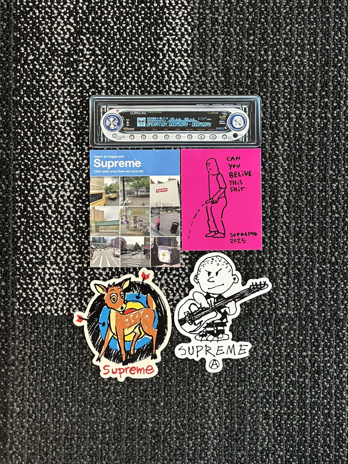 Supreme 5x Supreme Stickers Lot Size ONE SIZE - 1 Preview
