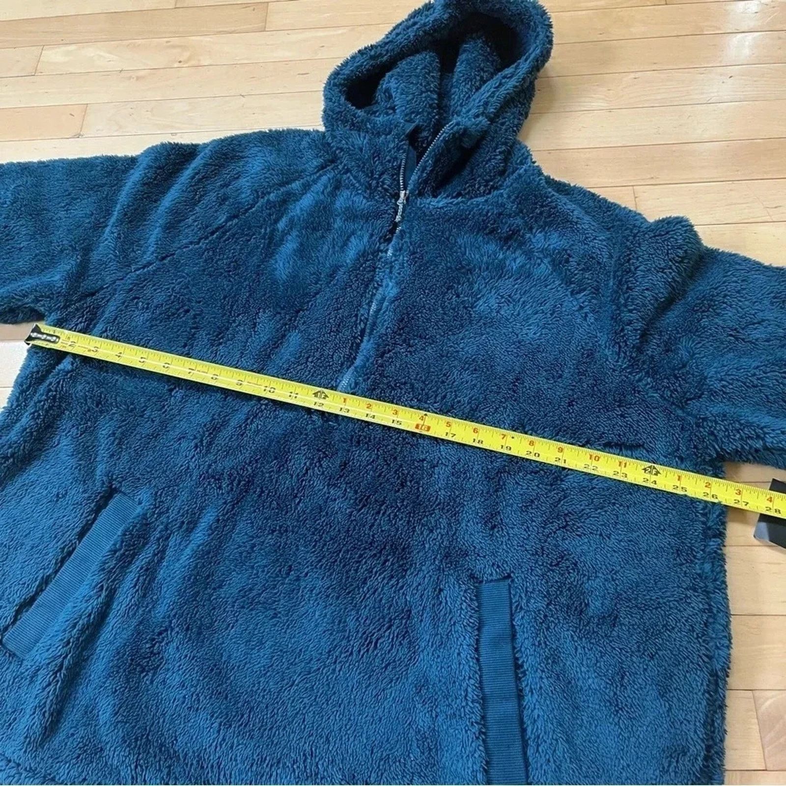 Eddie Bauer Eddie Bauer NWT XXL Quest Plush Fleece 1/2 zip Peacock Blue Size XXL / US 16-18 / IT 52-54 - 8 Thumbnail