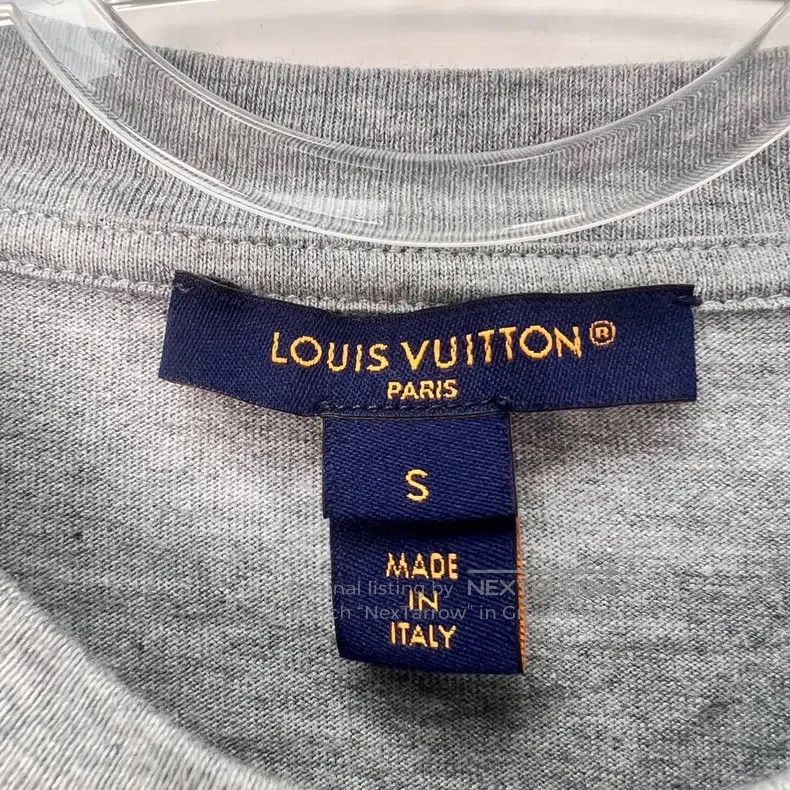 Louis Vuitton Louis Vuitton Grey globe monogram embroidered short sleeve Size US S / EU 44-46 / 1 - 5 Thumbnail
