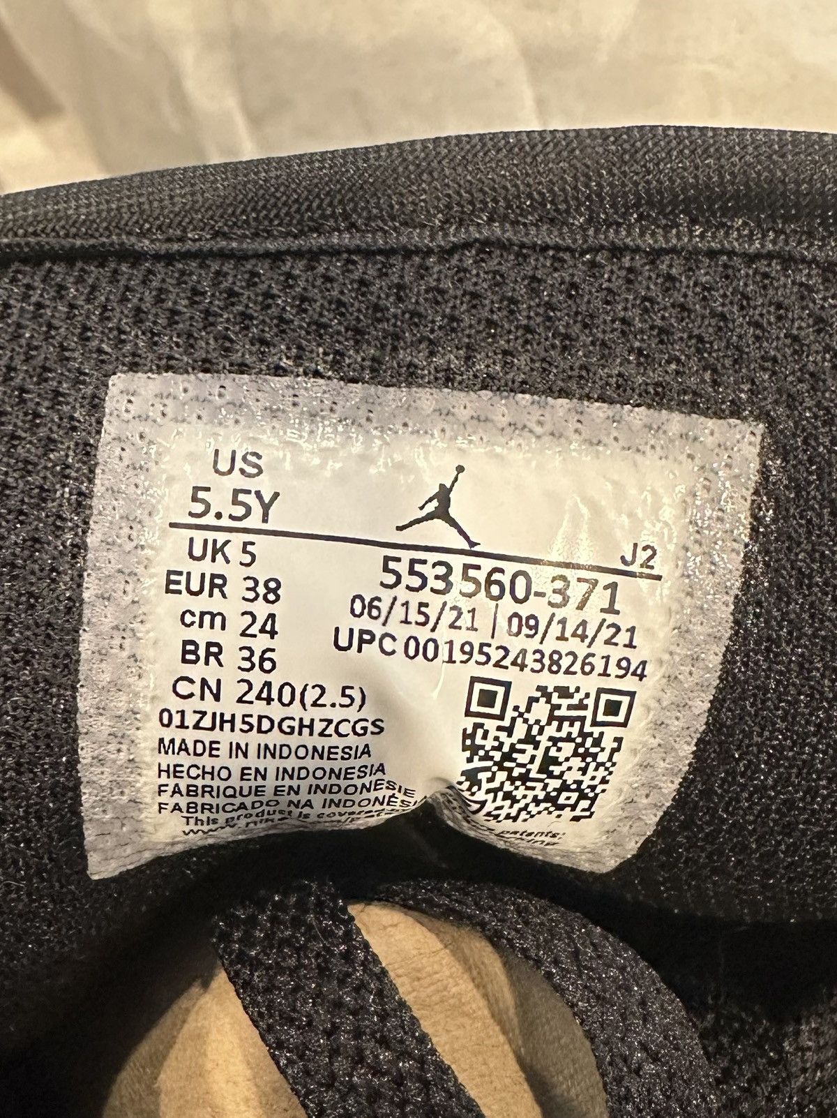 Jordan Brand Jordan 1 Low Noble Green Size US 5.5 / EU 38 - 7 Thumbnail