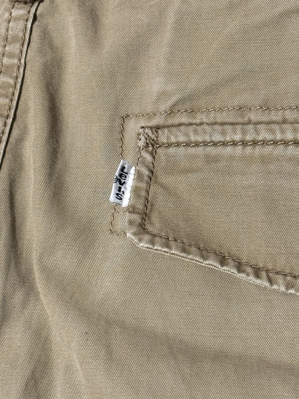 Levi's Levi's Dark Beige Multipocket Loose Fit Cargo Pants Mens 38 Size US 38 / EU 54 - 5 Thumbnail