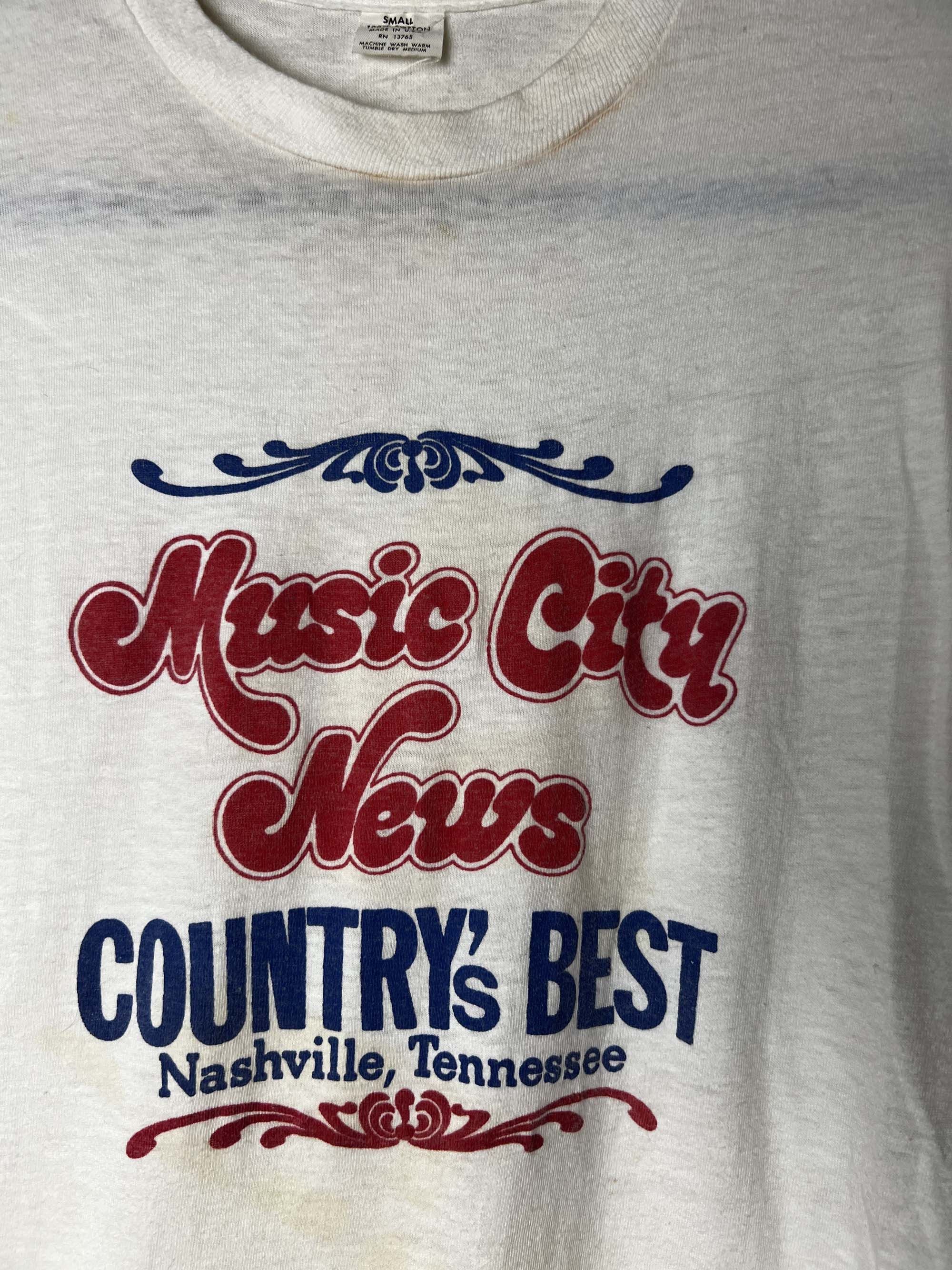 Vintage Vintage 1970's Music City News Country's Best Nashville, TN Size US S / EU 44-46 / 1 - 3 Thumbnail