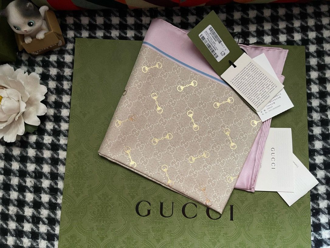 Gucci Silk scarf Size ONE SIZE - 1 Thumbnail