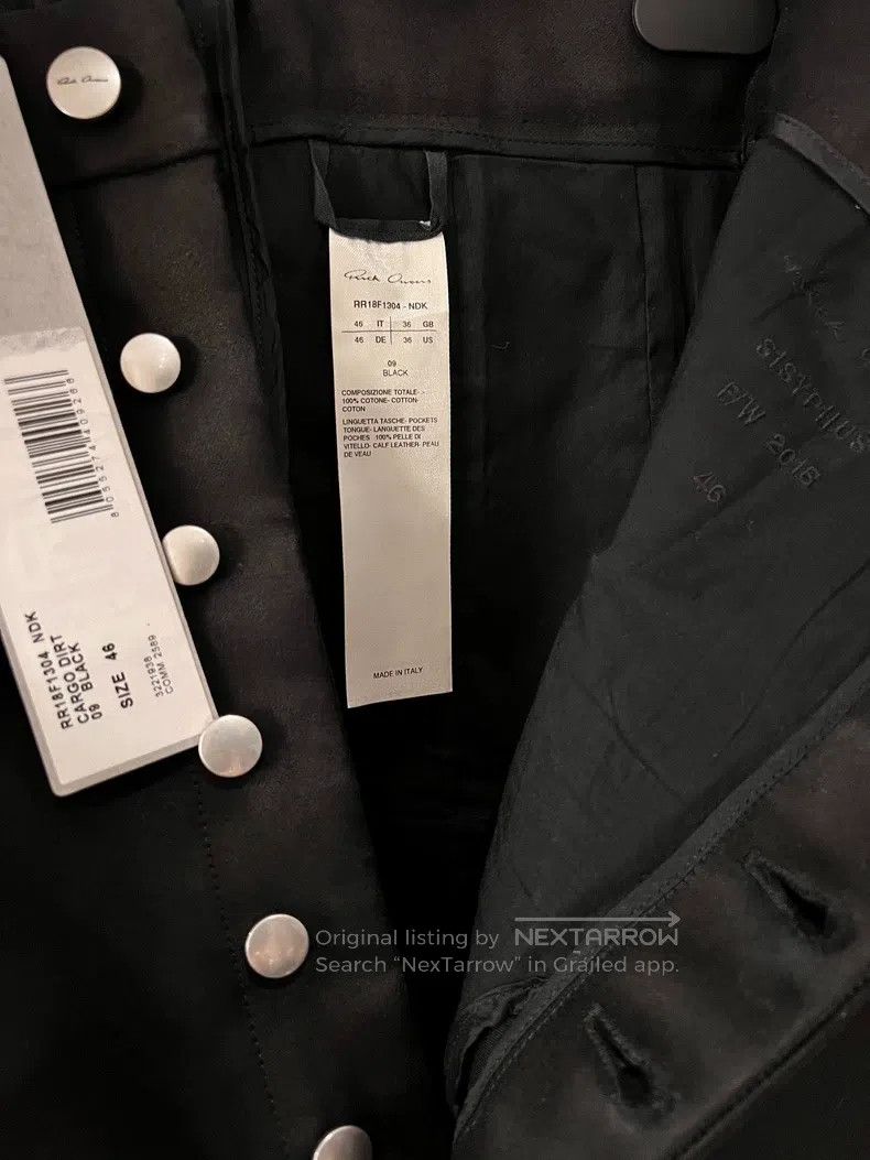Rick Owens Rick Owens High-waisted denim overalls pants Size US 36 / EU 52 - 4 Thumbnail