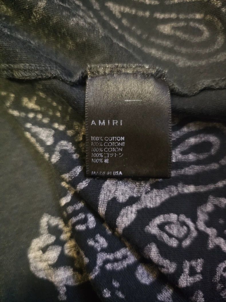 Amiri Amiri Cashew flower T-shirt Size US L / EU 52-54 / 3 - 5 Thumbnail