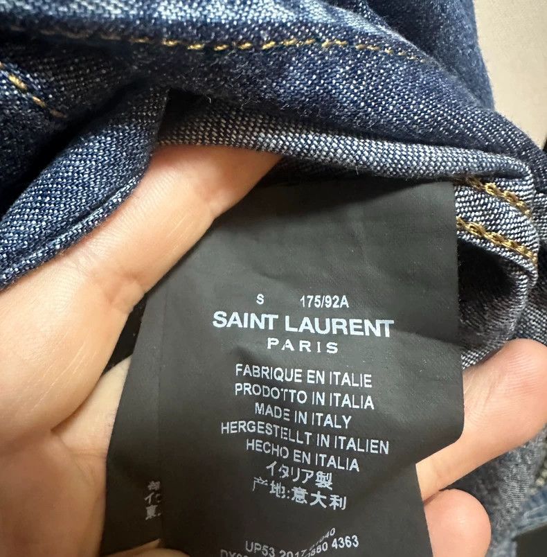 Yves Saint Laurent Saint Laurentshirt 2503-Nextarrow Size US S / EU 44-46 / 1 - 5 Thumbnail