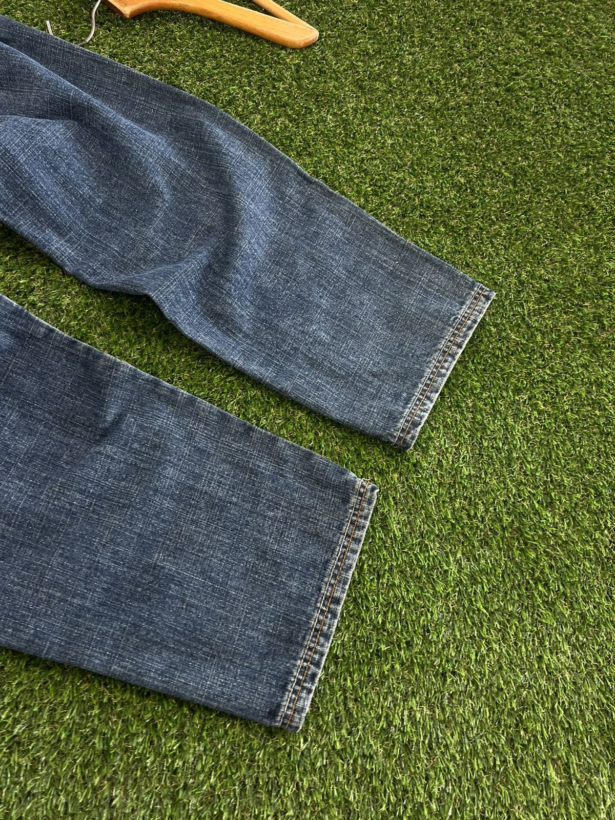 Japanese Brand Crazy Vintage Super Baggy 90’s Notoriuos BIG Jnco Jeans USA Size US 30 / EU 46 - 4 Thumbnail