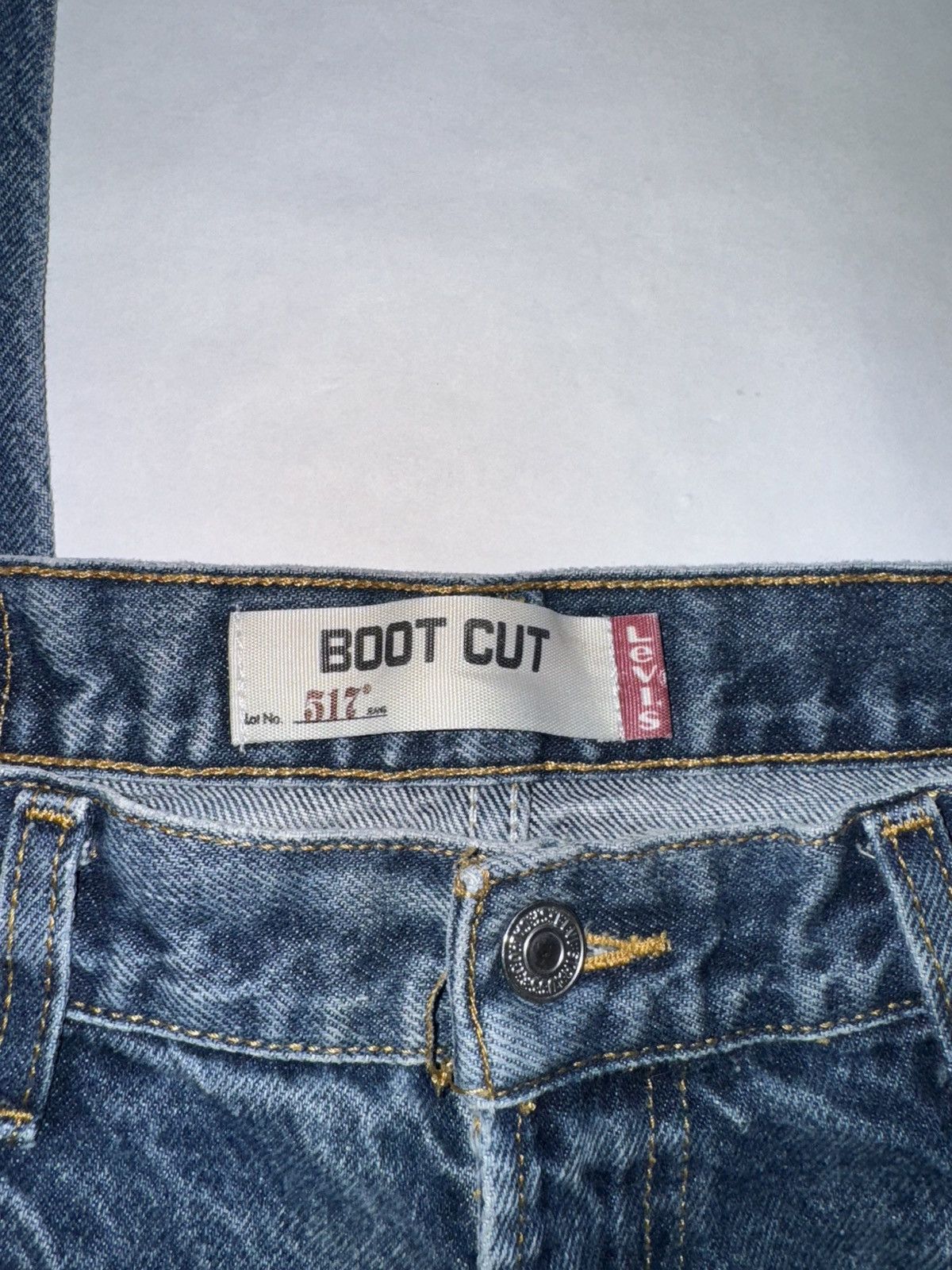 Levi's Vintage Clothing Vintage 517 levi’s Boot cut denim Size US 33 - 3 Thumbnail