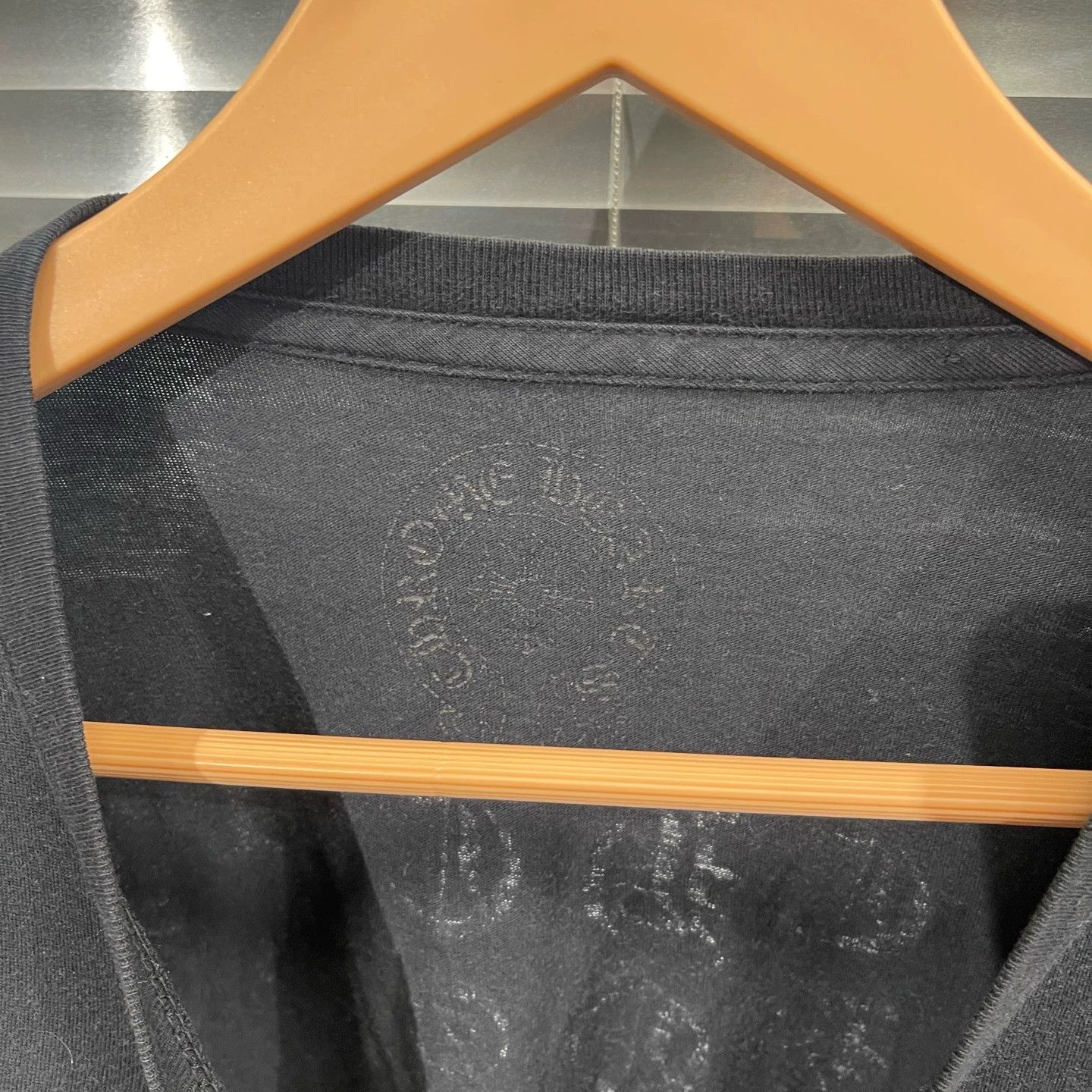 Chrome Hearts CH Red Sanskrit Back Printed Longsleeve L 95New Size US L / EU 52-54 / 3 - 3 Thumbnail